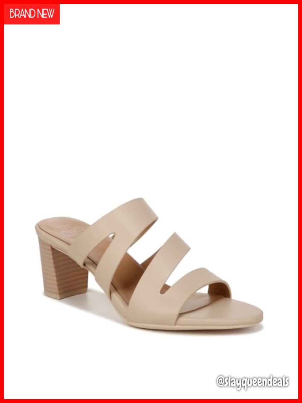 Naturalizer Beaming Strappy Slide Heeled Sandal - Women's Dressy Comfort